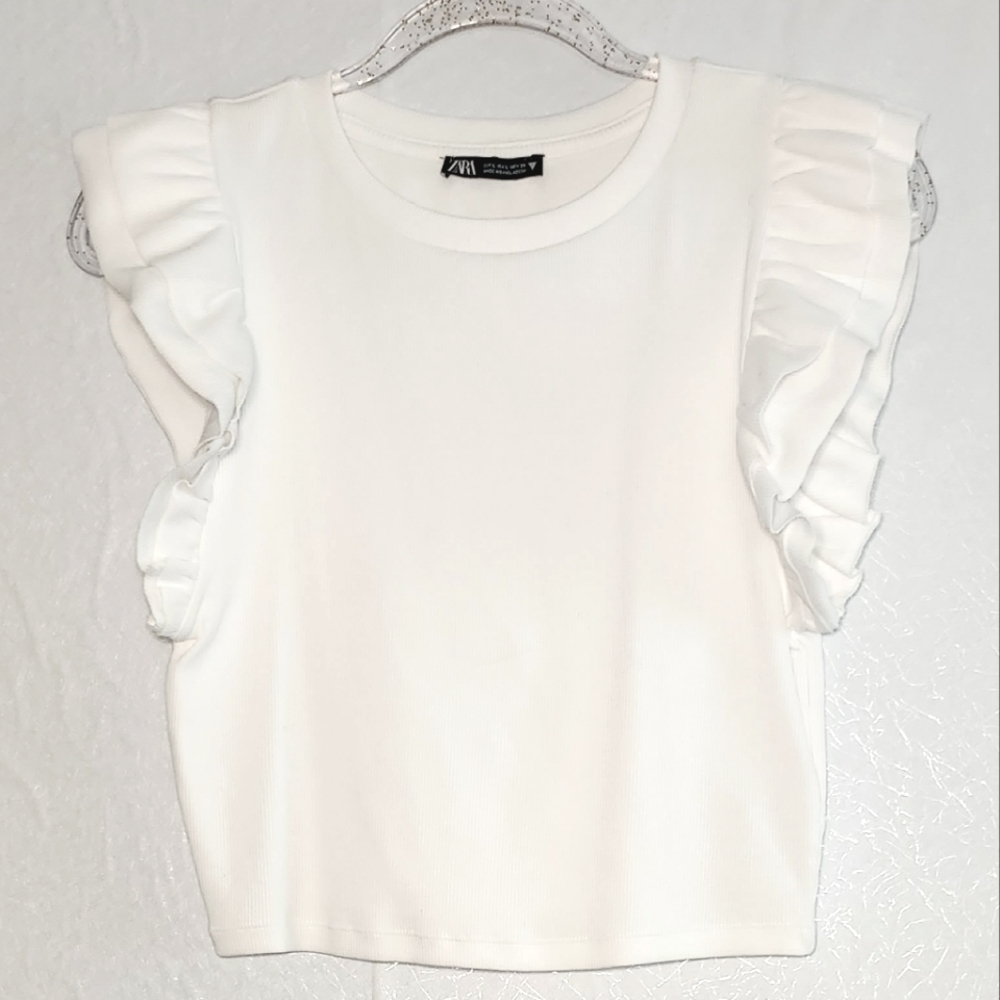 Zara Ribbed Tank Top